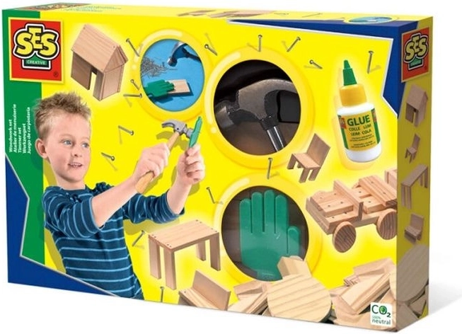 SES Creative lille tømrersæt