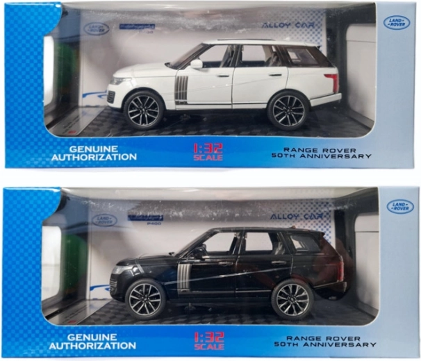 Metalmodel af Range Rover 1:32 med lys og lyd