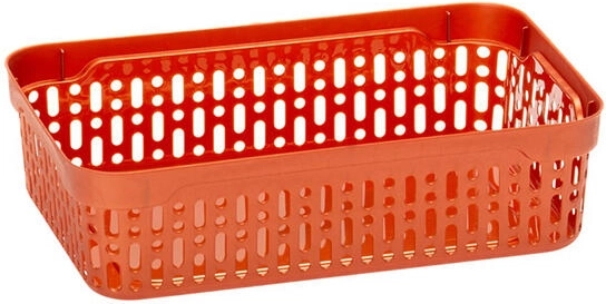 Organisationskurv MORSETTA 22 × 14,5 × 6 cm – plast, farvemix