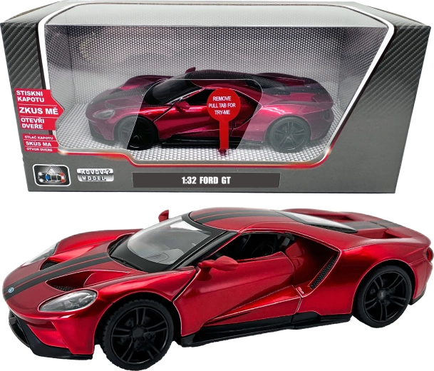 Ford GT 2017-metalmodel i skala 1:32 med lys og lyd