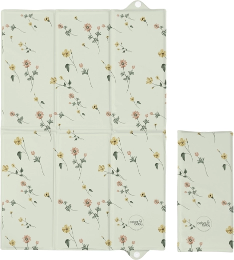 Ceba Baby rejse pusleunderlag Basic floral breeze 60 × 40 cm