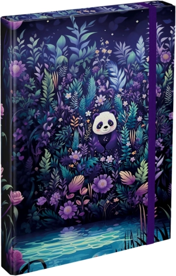 Mapper til skolehæfter A4 BAAGL Jungle Panda