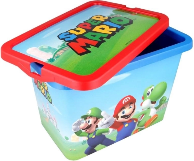 Opbevaringsboks med låg Super Mario