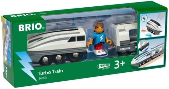 Turbo tog BRIO – superhurtigt lokomotiv med vogn