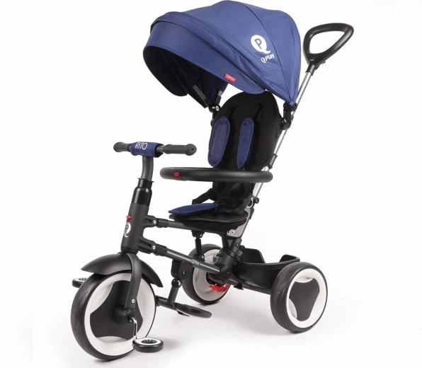 QPlay trehjulet cykel Rito blå