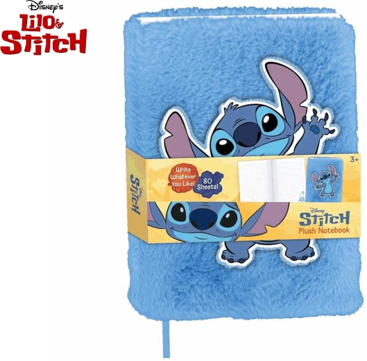 Plys-notesbog Lilo & Stitch A5, 80 ark
