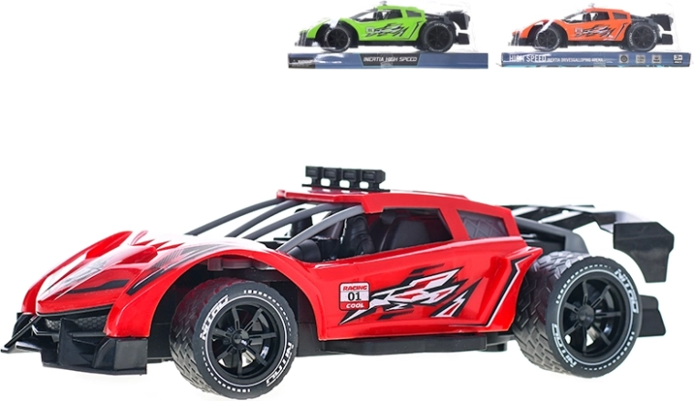 Friktionsdrevet racerbil 24 cm