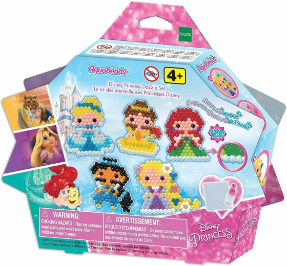 Aquabeads glitrende kreativt sæt Disney-prinsesser