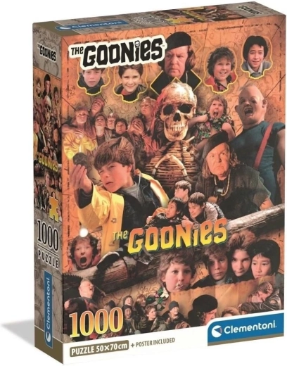 CLEMENTONI puslespil Kultfilm: The Goonies 1000 brikker