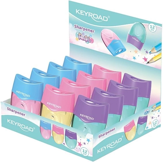 Keyroad Mellow Duo blyantspidser pastel