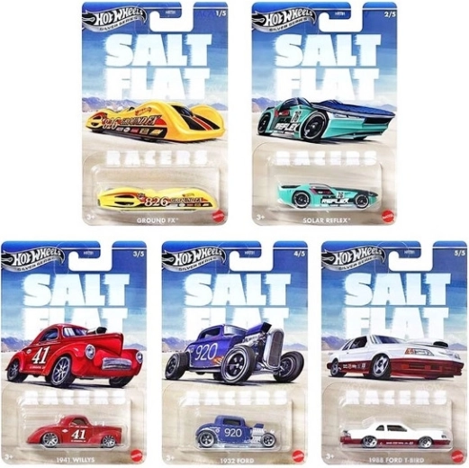 Hot Wheels Salt Flat Silver Series metalmodel
