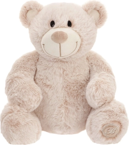 Plysset bamse Jacobe 35 cm beige