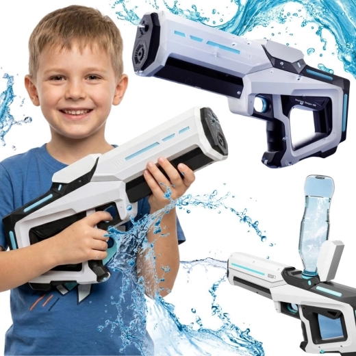 Woopie elektrisk vandpistol med automatisk blaster