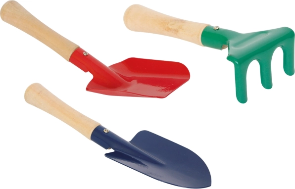 Sæt med børnehaveredskaber til sandkassen