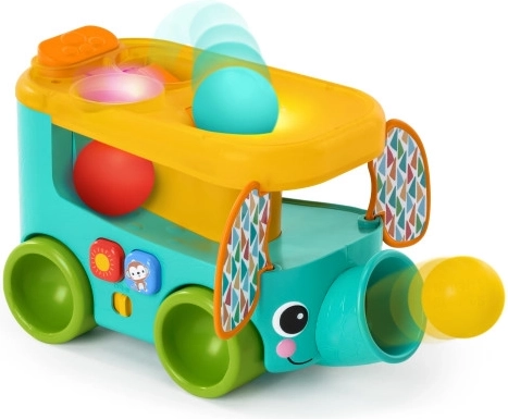 Pop-&-Roll Safari-bus med bolde fra Bright Starts