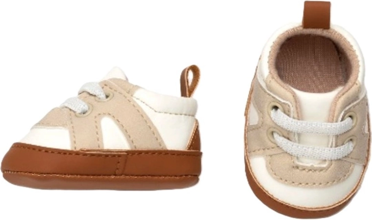 Guca beige-brune sneakers til dukke