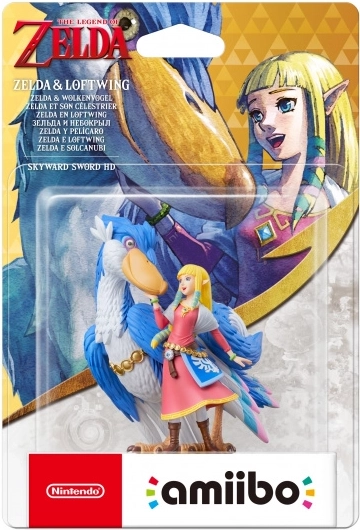 Amiibo Zelda og Loftwing – figur til Nintendo