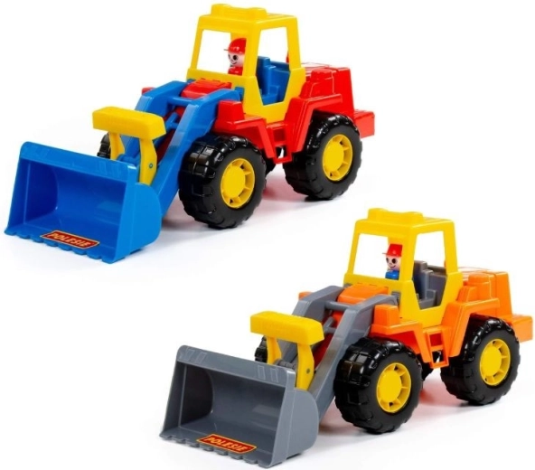 Technic-læssemaskine med chaufførfigur - 1 stk.