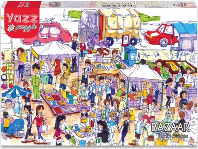 Yazz puslespil Bazar 1000 brikker