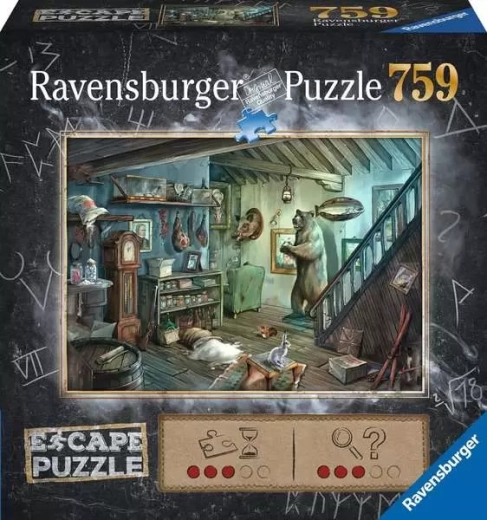 Ravensburger Exit-puslespil Uhyggelig kælder 759 brikker
