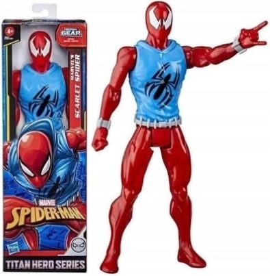 Marvel Spider-Man Titan Hero Series Scarlet Spider-figur 30 cm