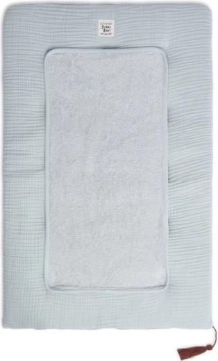 Funnababy musselin puslepude Dove Grey 50 × 80 cm