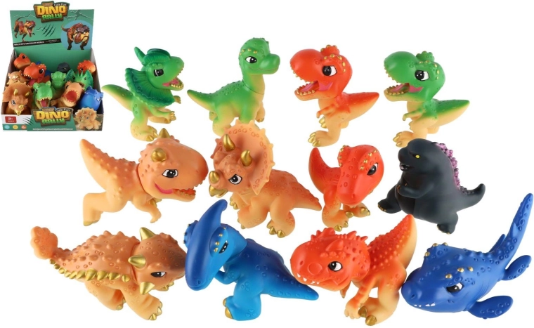 Sød dinosaurfigur - 1 stk.