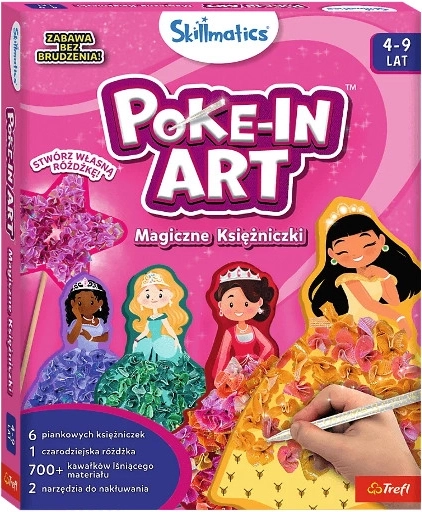 Skillmatics poke-in art magiske prinsesser