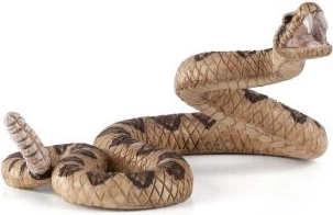 Mojo klapperslange-figur – realistisk dyr til børn og samlere