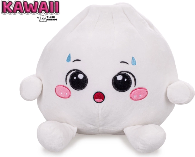 Forundret plysbamse Bao-dumpling Plush Friends Kawaii 25 cm