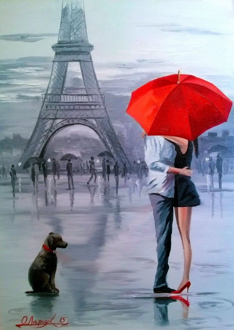 Enjoy Puzzle Paris for to 1000 brikker
