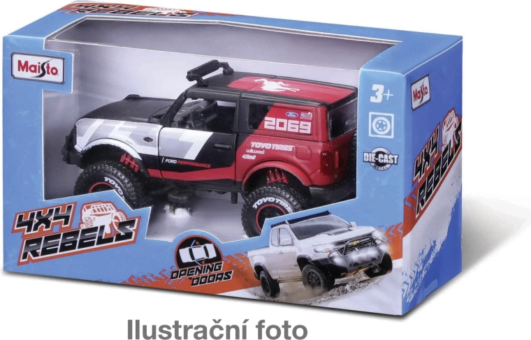 Maisto 4x4 Rebels terrænmodelbil