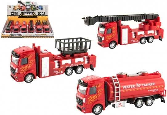 Brandbil med pullback-funktion