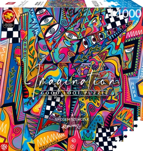 GOOD LOOT Puzzle Imagination: Nikodem Szewczyk Krabonszcz – Jeg prøver virkelig, 1000 brikker
