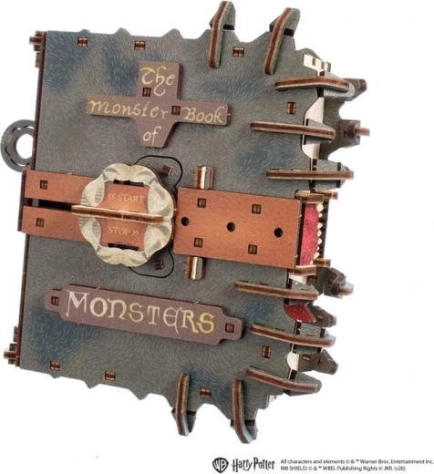 Ugears træmekanisk puslespil Harry Potter Monster Book of Monsters