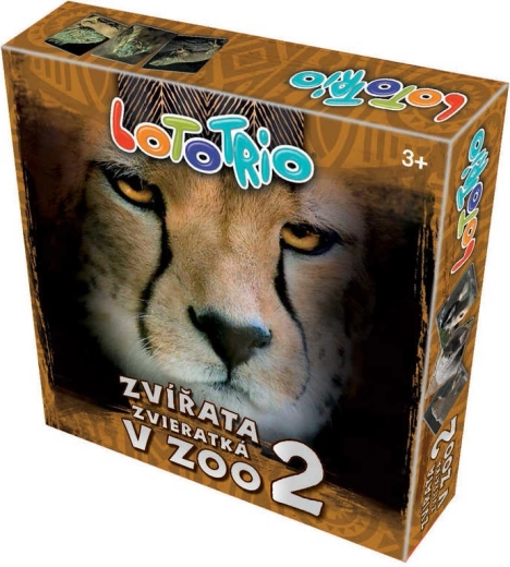 Loto-trio dyr i zoo 2