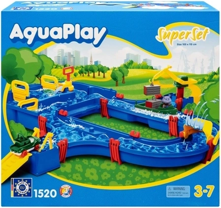 AquaPlay supersæt vandbane 105 × 115 cm