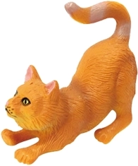 BALULU-figur af en abyssinierkat