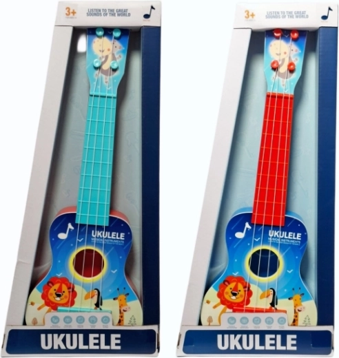 Børneukulele med 4 strenge