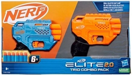 Nerf Elite 2.0 trio combo pack – sæt med 2 blastere og 6 pile