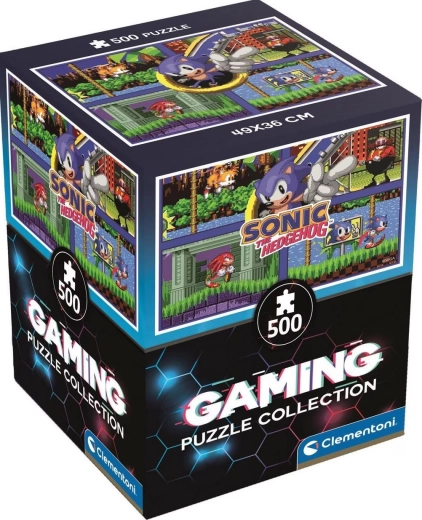 Puslespil CLEMENTONI Gaming Collection Sonic II 500 brikker