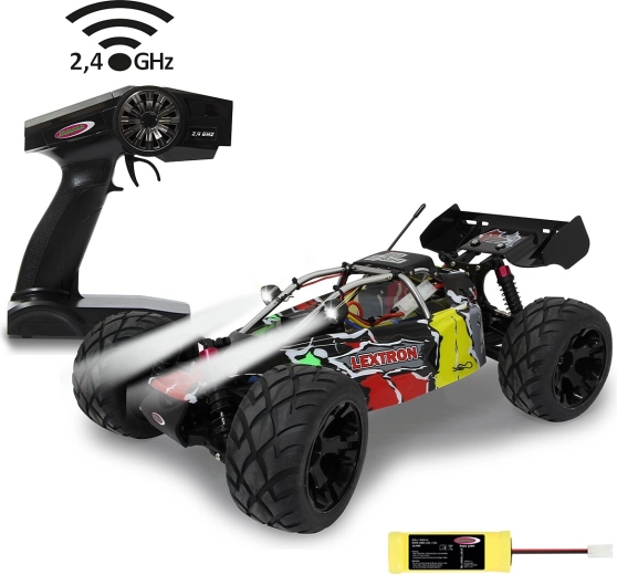 Jamara Lextron Desertbuggy 4WD 1:10 med LED-belysning
