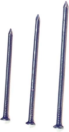 Byggesøm i stål 250 × 7,6 mm, pakke 5 kg
