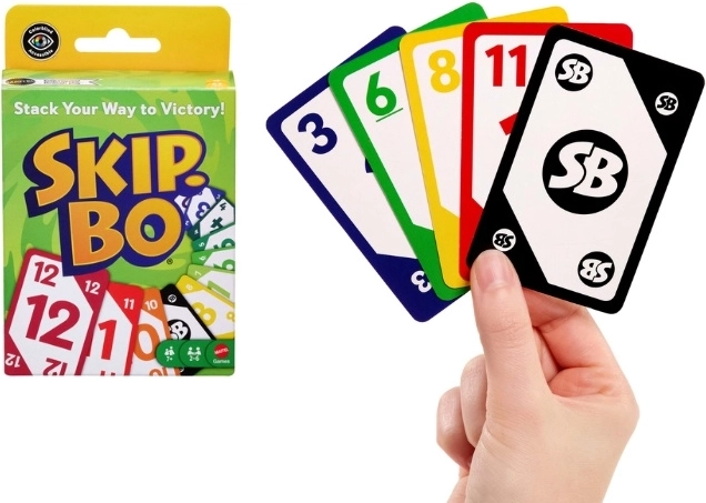 Mattel Skip-Bo kortspil