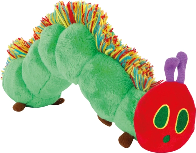 small foot plysbamse – larve fra bogen Den meget sultne larve (Eric Carle) 28 cm