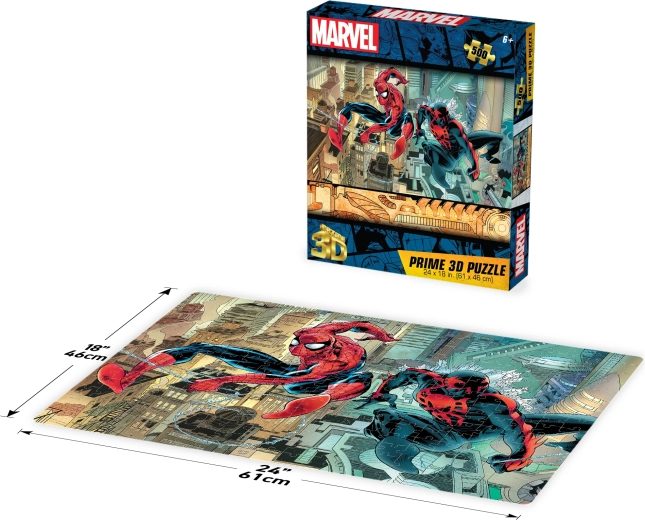 Marvel Spider-Man 3D-puslespil med 300 brikker