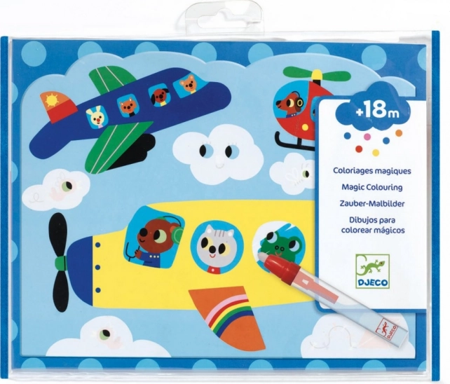 DJECO vandmaleb lufttransport