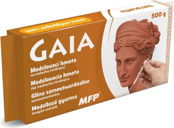 Modellemasse Gaia terracotta 500 g