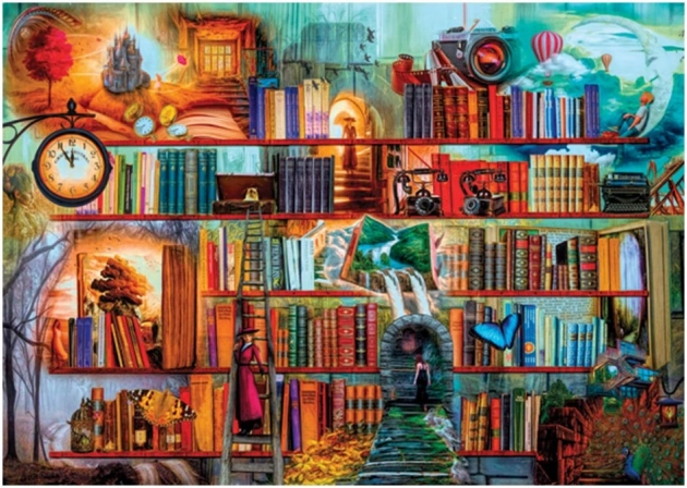 ANATOLIAN puslespil Den mystiske bogsamling 3000 brikker