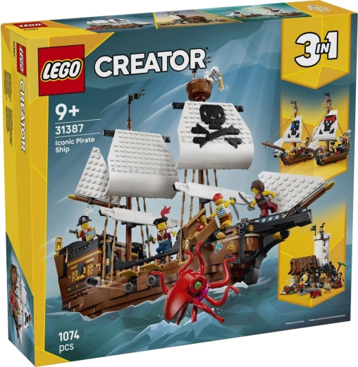 LEGO Creator 3 i 1 Legendarisk piratskib